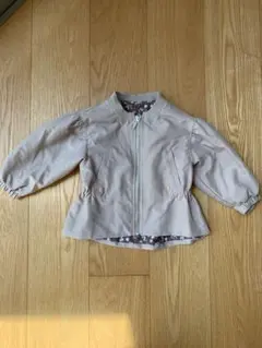 アプレレクール　ペプラムジップアップジャケット　90cm