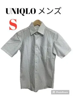 UNIQLO メンズ 半袖 カッターシャツ ワイシャツ 仕事 クールビズ ドライ