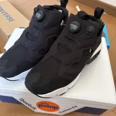 リーボック ポンプフューリー スニーカー ブラック　黒　23.5　レディース