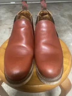 90s RED WING 8145 レッドウィング 8.5E DEAD 90'S】レッドウィング 8145 ロメオ サイドゴア 赤茶