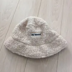 Hai Talentom ボアバケットハット クリーム色