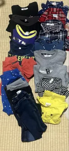 100cmと110cmキッズ服 16点セット 秋•冬服　男の子