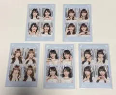 イコラブ　4カットフォトvol.2 佐々木　髙松　瀧脇　野口　山本　5枚セット