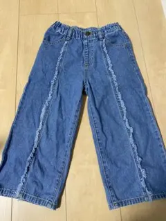 フリンジデザイン ジーンズ 110サイズ 女の子 キッズ