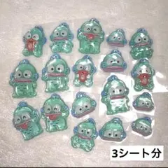はぴだんぶい　ボンボンドロップシール　第一弾　ハンギョドン　3シート分