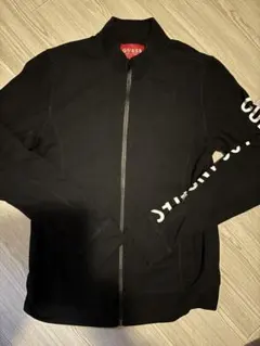 GUESS ブラック フルジップジャケット