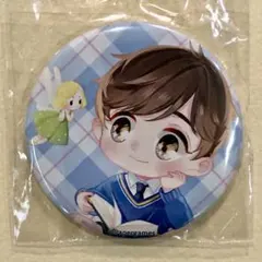 恋とプロデューサー　ハク　缶バッジ　プリンセスカフェ