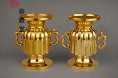 【修縁堂】法器 法具 ハート型の花瓶のペア 密教法具古美術品 修縁堂】法器 法具 ハート型の花瓶のペア 密教法具古美術品 - メルカリ