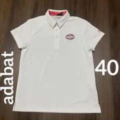 adabat レディース　ゴルフ　ポロシャツ　L 吸水速乾のサムネイル