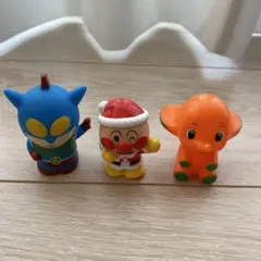 アンパンマン サトちゃん 指人形 3体セット まとめ売り