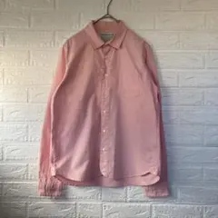 フォーク&スプーン オーガニックコットンシャツ インド製 ピンク系 ONE