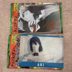 チェンソーマン クリアファイル アキ 姫野先輩 2枚セット