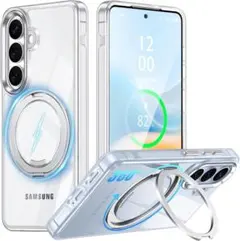 Galaxy S26 用 ケース MagSafe対応 多機能360度回転スタンド