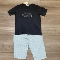 レディース　パジャマ　すみっコぐらし Tシャツとワイドパンツセット　Lのサムネイル
