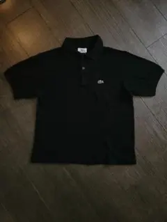 ● LACOSTE 半袖 ポロシャツ ブラック レディース Mサイズ
