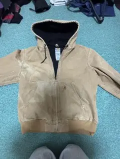 Carhartt フルジップパーカー ベージュ