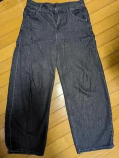 UNIQLO　ユニクロ　バギー カーブジーンズ 丈短め