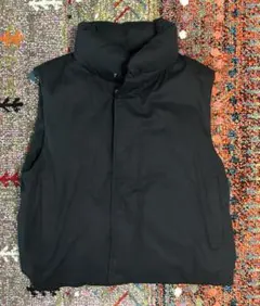 UNIQLO U ブラウン パフテックノンキルトベスト　L