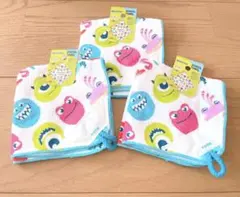 モンスターズ・インク ループタオル 3枚セット