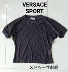 VERSACE SPORT シースルー Tシャツ ブラック 42サイズのサムネイル