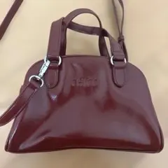 chico ショルダーバッグ 2way ボルドー
