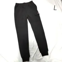 ⑤　FILA　フィラ　黒 スラックス ブラック　裏起毛パンツ　新品　未使用品