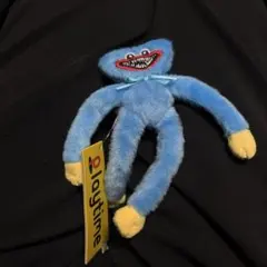 Huggy Wuggy ぬいぐるみキーホルダー 青 ハギーワギー タグ付き