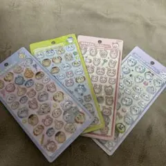 正規品　ちいかわ　ボンボンドロップシール　第二弾　4枚セット