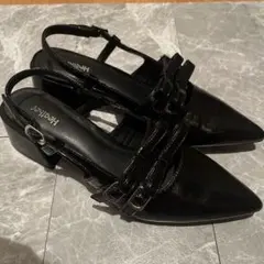 Heather ダブルベルト パンプス Lサイズのサムネイル