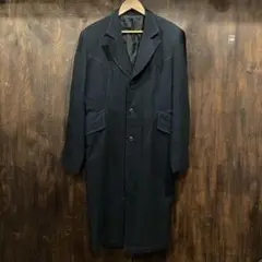 【希少】Y's ウールコート ステンカラー チェスター STAFF STYLING｜THE SHOP YOHJI YAMAMOTO