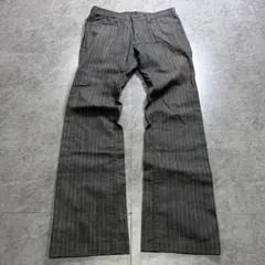 00s【archive】flare denim pants/Y2K/swag