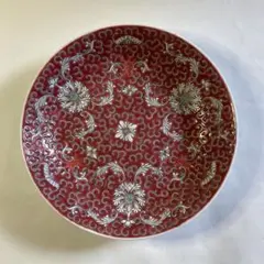 中国 赤絵 大皿 大明嘉靖年製銘 送料込み260820-13 - メルカリ