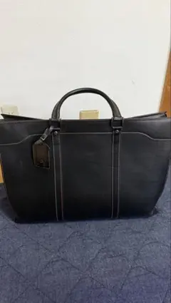 Dunhill ブラック レザー ビジネスバッグ