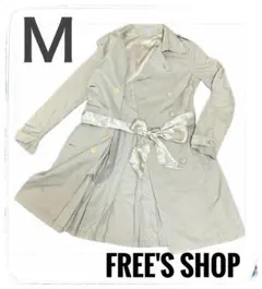 FREE'S SHOP M ベージュ トレンチコート アウター　春　ジャケットのサムネイル