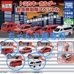 【ちゃん丸様専用】トミカキーホルダー 救急機動隊スペシャル 4つセット