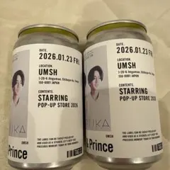 STARRING POP-UP STORE 1/23 購入 ラベルドリンク