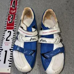 ASICS HEATSPRINT スパイクシューズ 青白