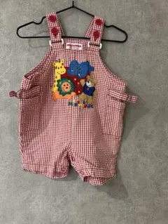 ミキハウス レトロ レア サロペット