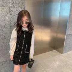 ❤️SALE値下げ中❤️韓国風子供服⭐︎送料込みフォーマルワンピース可愛い レース