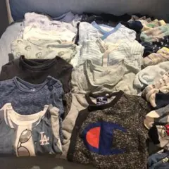 値下げ！　長袖ロンパース  まとめ売り　男の子