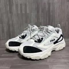 FILA フィラ デイトニック 厚底 スニーカー ホワイト ブラック 26.0