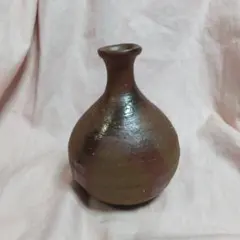 備前焼 本山和泉作 花瓶 備前焼 本山和泉作 花瓶