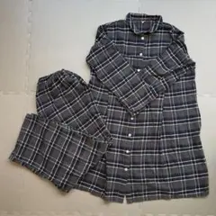 無印良品フランネルマタニティパジャマ上下セットM-L