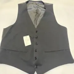 ⭐︎ K&K様専用⭐︎メンズ　スーツ　ベスト　黒　ビジネス　フォーマル　ウール