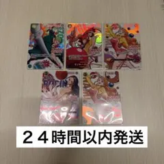 ワンピースカードゲーム ROUND1 プロモ 5枚セット