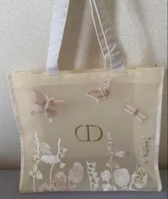 DIOR ディオール　ノベルティ　トートバッグ　母の日　ギフト　蝶々