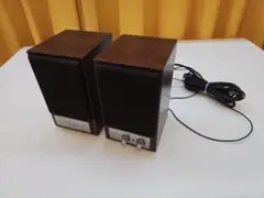 ELECOM MS-76CH ブラウン PCスピーカー