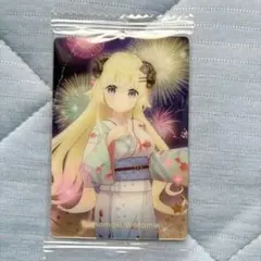 ①ホロライブ　ウエハース　カード 角巻わため