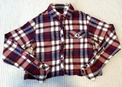 BUONA GIORNATA チェック柄長袖シャツ フリーサイズ