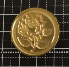 木製ハンドル付き 薔薇 植物モチーフ シーリングスタンプ